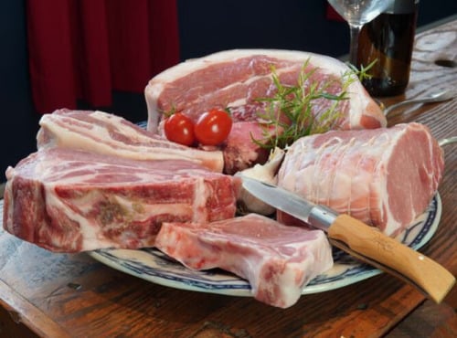 La Ferme du Chaudron - Colis du Chaudron - Porc Bio 5kg