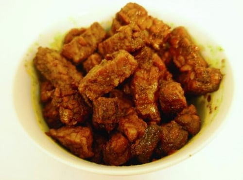 Henricot - Le Tempeh des Pyrénées - Tempeh mariné au Curry Madras 180g