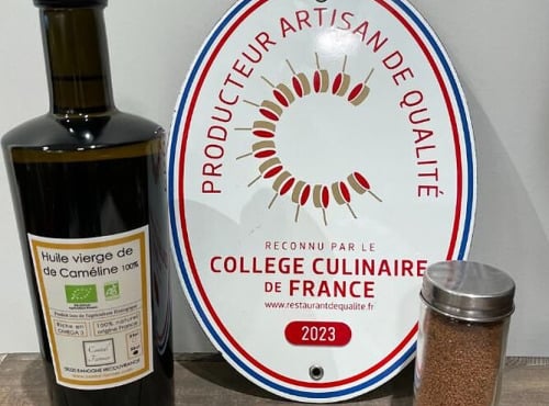 L'Atelier Contal - Paysan Meunier Biscuitier - Huile Vierge de Caméline Bio - 25cl