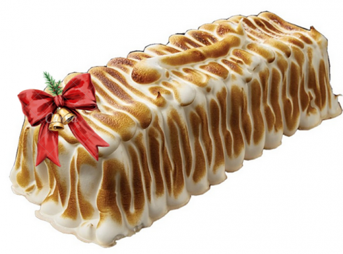 Traiteur Gourmet d'Alsace - Omelette Norvégienne glacée vanille bourbon de Madagascaret meringue flambée 12 à 14 pers