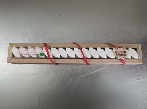La confiserie d’antan 100% bio - Mini calissons réglette luxe traditionnel - 100 gr