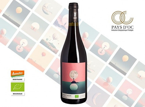 Domaine Ricardelle de Lautrec - Pinot Noir Lune x6 – L’élégance d’un rouge biodynamique réuni en coffret