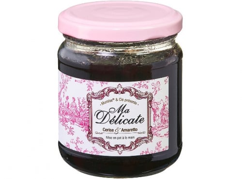 Muroise et Compagnie - Confiture Les Précieuses - Ma Délicate (Cerise et Amaretto) - 220 gr