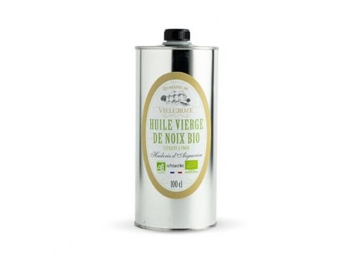Domaine de Vielcroze - Huile de Noix BIO - Vierge - A Froid - Gamme Aiguevive 1 L