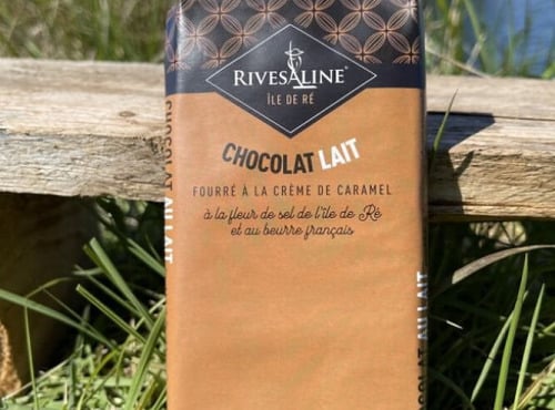 Rivesaline - Terre Saline - Chocolats lait crème caramel 100g