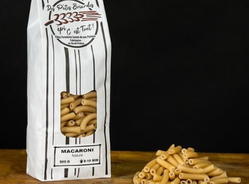 Des pâtes Briardes épi c'est tout ! - Macaroni nature - 500g