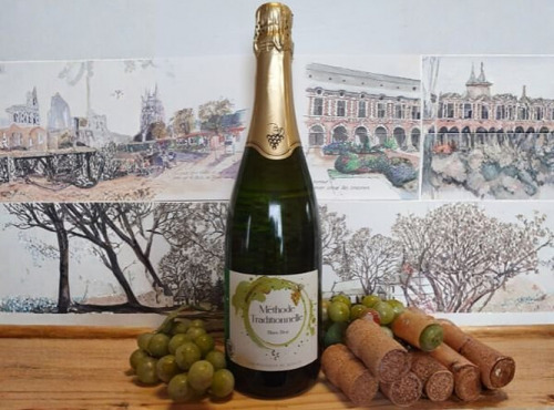 Cave Creuzet - Les Caves aux Caux - Vin pétillant Blanc - Brut