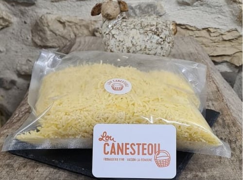 Lou Canesteou - Mélange à fondue gourmand et fruité râpé 500g
