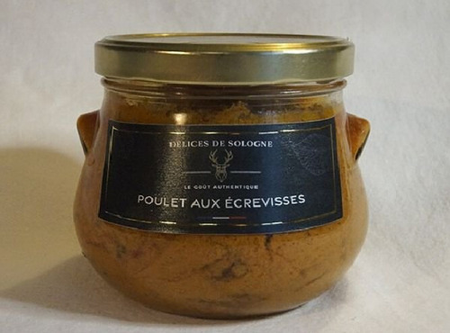 Délices de Sologne - Poulet aux écrevisses 750g