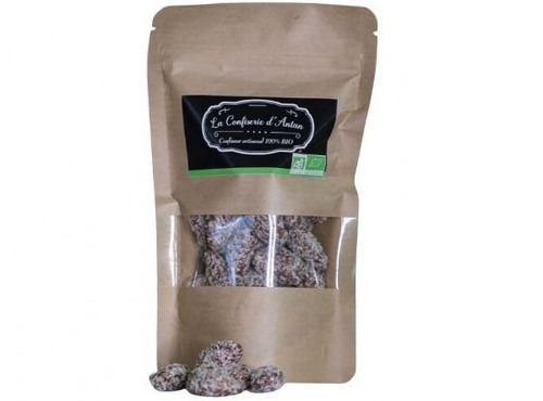 La confiserie d’antan 100% bio - Amandes caramélisées noix de coco - 120 gr
