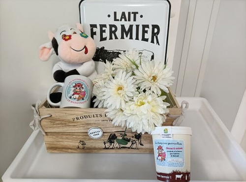 Les Gourmandises de Marguerite - Glace fermière caramel beurre salé 500ml
