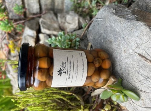 L'OLIVERAIE DU COUDON - OLIVE ARBEQUINA EN POT 300GR
