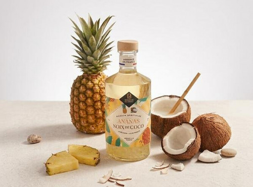 La Fabrique à Alcools / Distillerie Chevreuse - Rhum L'Arrangé Ananas Noix de Coco - 70cl