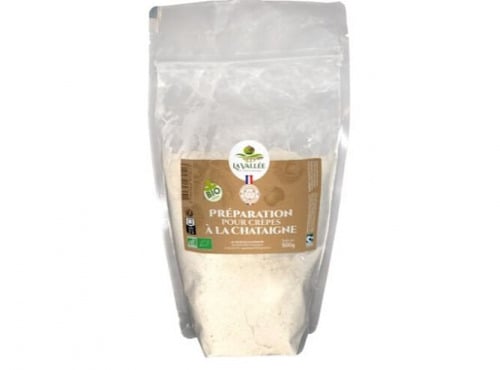 La vallée des châtaigniers - Préparation pour crêpes ou gaufres BIO Ardèche