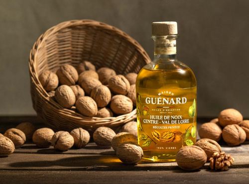 Huilerie Maison Guénard - Huile de Noix de France 100 % vierge récoltes privées 24cL