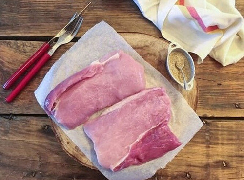 Ferme de Pleinefage - 6 kg Escalopes (ou grillades) de porc - (6x1kg)