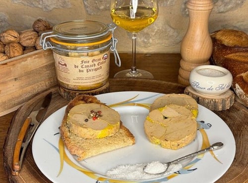 Domaine de Favard - Foie gras de Canard entier du Périgord 320g Format Spécial Noël