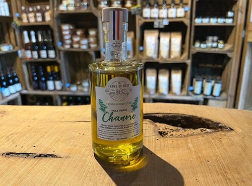 La Ferme de Bray - Huile de Chanvre - 25cl