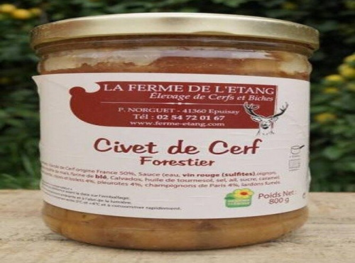 La Ferme de l'Etang - Civet de cerf forestier