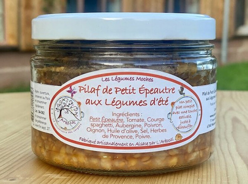 L'Arbocal - Pilaf de Petit Épeautre aux Légumes d'Été - BIO - 450g
