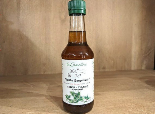 Ferme Joos - Sirop de Menthe Bergamote 25 cl : La Casseline