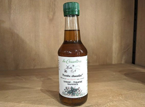 Ferme Joos - Sirop de menthe chocolat bio 25 cl : La Casseline