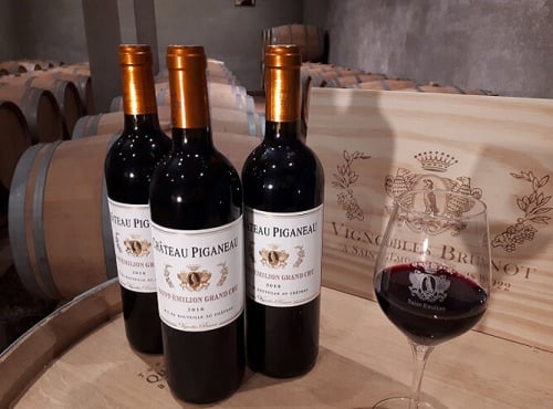 Vignobles Brunot - Saint-Emilion Grand Cru Rouge - Château Piganeau 2022 - 3x75cl