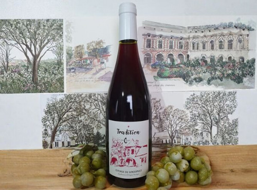 Cave Creuzet - Les Caves aux Caux - AOC Coteaux du Vendômois Rouge "Tradition" 2024 - Lot de 6
