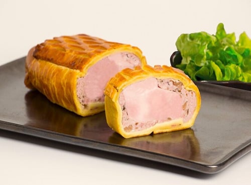 Traiteur Gourmet d'Alsace - Filet mignon de porc et sa Duxelles de champignons en croûte 1Kg