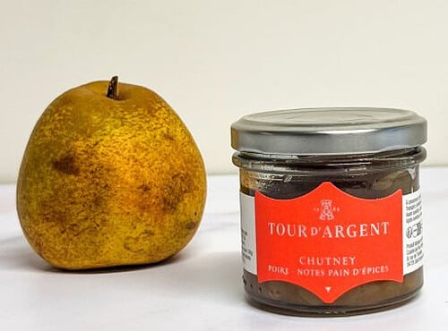 La Petite Epicerie de la Tour d'Argent - Chutney poire & notes de pain d'épices