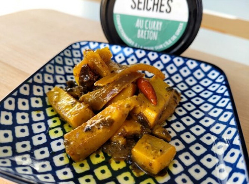 La Criée d'à Côté - Seiches au Curry Breton - pot 110g