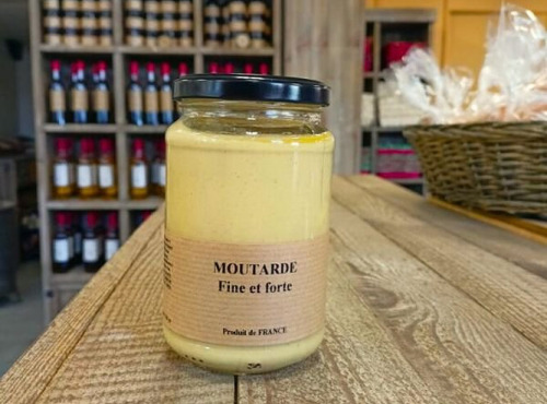 Piments et Moutardes du Périgord - Moutarde recette Dijon Fine et  Forte 200g