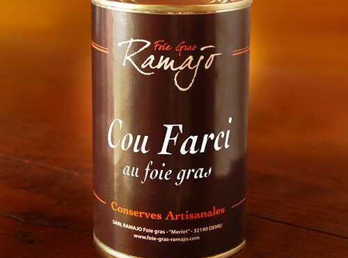Maison Ramajo - Cou farci au foie gras 350g