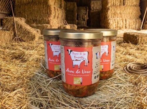 Ferme de la Bouriette - Lot de 3 bocaux
