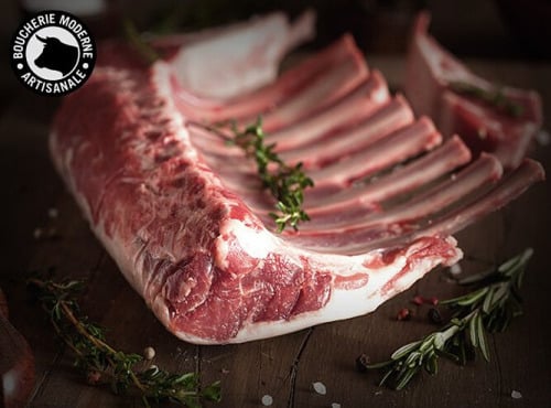 Boucherie Moderne - Carré d’agneau 12 côtes 1,5 kg