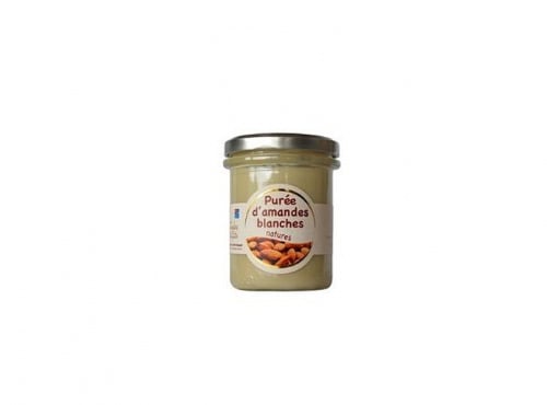 Les amandes et olives du Mont Bouquet - Purée D'amande Blanche Et Nature 180g