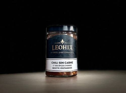 Leohia - Chili sin carne et ses épices choisies 520GRecette Végétarienne