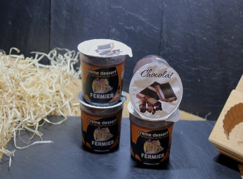 Ferme du Sire de Créquy - Crème dessert - Chocolat x4