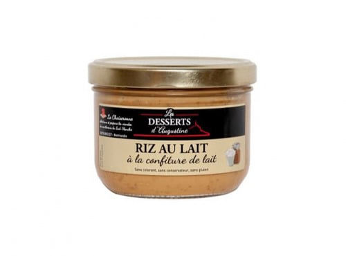 La Chaiseronne - RIZ AU LAIT A LA CONFITURE DE LAIT