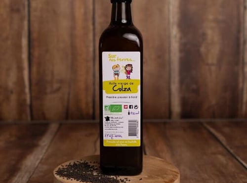 Sur Nos Terres - Huile de colza bio - 75cl