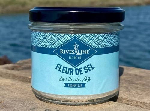 Rivesaline - Terre Saline - Fleur de sel de l'île de Ré 74g