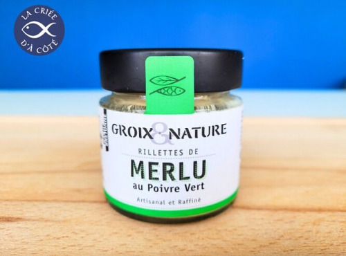 La Criée d'à Côté - Rillettes de Merlu - Groix et Nature - 100g