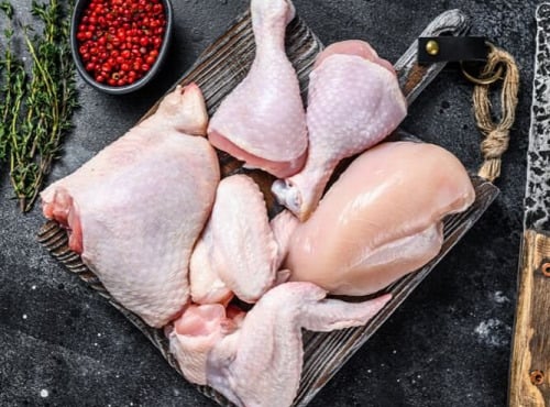 La Coussoyote - Colis poulet découpé - 1,1kg