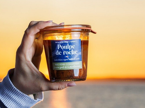Mas Henri - Pica-pica poulpe de roche huile d'olive oignons confit 200g