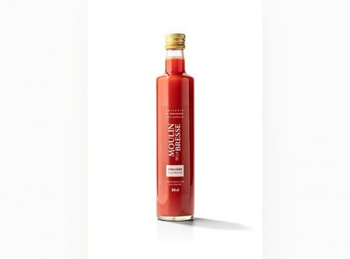 SÒSU, les Artisans de la Sauce - Moulin de la Bresse - Vinaigre (Fraise) 50 cl