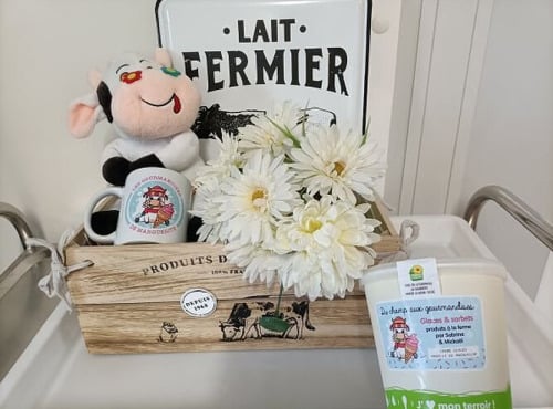 Les Gourmandises de Marguerite - Glace fermière chocolat 67% 1L