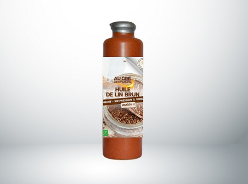 Adal Terra - Huile Vierge Gastronomique de Lin Brun Biodynamique 1L