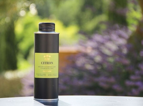 Moulin à huile Bastide du Laval - Huile d'Olive au Citron 25cl Bidon