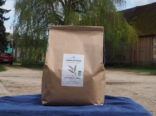 La Ferme du Relais - Farine de Seigle BIO 2 x 4 kg