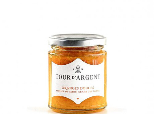 La Petite Epicerie de la Tour d'Argent - CONFITURE ORANGES DOUCES, VANILLE GRAND CRU DE TAHAA - 200G